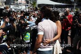 Tamara Ecclestone (GBR) with Jay Rutland. 26.05.2013. Formula 1 World Championship, Rd 6, Monaco Grand Prix, Monte Carlo, Monaco, Race Day.