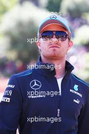 Nico Rosberg (GER) Mercedes AMG F1. 26.05.2013. Formula 1 World Championship, Rd 6, Monaco Grand Prix, Monte Carlo, Monaco, Race Day.