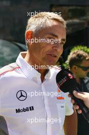 Martin Whitmarsh (GBR) McLaren Chief Executive Officer. 26.05.2013. Formula 1 World Championship, Rd 6, Monaco Grand Prix, Monte Carlo, Monaco, Race Day.