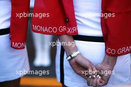 Grid girls. 26.05.2013. Formula 1 World Championship, Rd 6, Monaco Grand Prix, Monte Carlo, Monaco, Race Day.