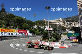 Romain Grosjean (FRA) Lotus F1 E21. 23.05.2013. Formula 1 World Championship, Rd 6, Monaco Grand Prix, Monte Carlo, Monaco, Practice Day.