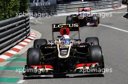 Romain Grosjean (FRA) Lotus F1 E21. 23.05.2013. Formula 1 World Championship, Rd 6, Monaco Grand Prix, Monte Carlo, Monaco, Practice Day.