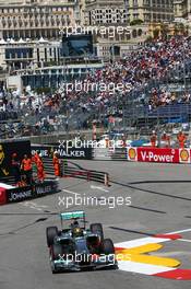 Lewis Hamilton (GBR) Mercedes AMG F1 W04. 23.05.2013. Formula 1 World Championship, Rd 6, Monaco Grand Prix, Monte Carlo, Monaco, Practice Day.