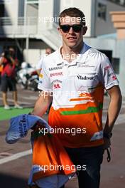 Paul di Resta (GBR) Sahara Force India VJM06. 23.05.2013. Formula 1 World Championship, Rd 6, Monaco Grand Prix, Monte Carlo, Monaco, Practice Day.