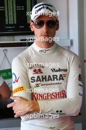 Adrian Sutil (GER) Sahara Force India F1. 23.05.2013. Formula 1 World Championship, Rd 6, Monaco Grand Prix, Monte Carlo, Monaco, Practice Day.