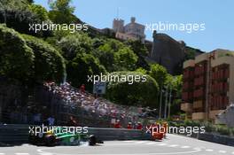 Giedo van der Garde (NLD) Caterham CT03 locks up under braking. 23.05.2013. Formula 1 World Championship, Rd 6, Monaco Grand Prix, Monte Carlo, Monaco, Practice Day.