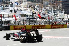 Kimi Raikkonen (FIN) Lotus F1 E21. 23.05.2013. Formula 1 World Championship, Rd 6, Monaco Grand Prix, Monte Carlo, Monaco, Practice Day.