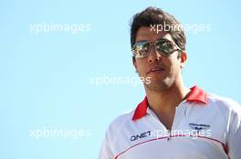 Rodolfo Gonzalez (VEN) Marussia F1 Team Reserve Driver. 23.05.2013. Formula 1 World Championship, Rd 6, Monaco Grand Prix, Monte Carlo, Monaco, Practice Day.