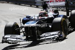 Pastor Maldonado (VEN) Williams FW35. 23.05.2013. Formula 1 World Championship, Rd 6, Monaco Grand Prix, Monte Carlo, Monaco, Practice Day.
