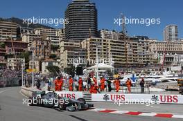 Lewis Hamilton (GBR) Mercedes AMG F1 W04. 23.05.2013. Formula 1 World Championship, Rd 6, Monaco Grand Prix, Monte Carlo, Monaco, Practice Day.