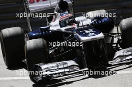 Valtteri Bottas (FIN) Williams FW35. 23.05.2013. Formula 1 World Championship, Rd 6, Monaco Grand Prix, Monte Carlo, Monaco, Practice Day.