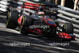 Sergio Perez (MEX) McLaren MP4-28. 23.05.2013. Formula 1 World Championship, Rd 6, Monaco Grand Prix, Monte Carlo, Monaco, Practice Day.