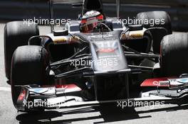Nico Hulkenberg (GER) Sauber C32. 23.05.2013. Formula 1 World Championship, Rd 6, Monaco Grand Prix, Monte Carlo, Monaco, Practice Day.