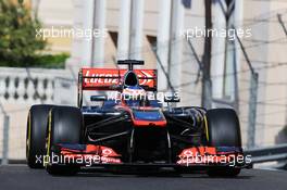 Jenson Button (GBR) McLaren MP4-28. 23.05.2013. Formula 1 World Championship, Rd 6, Monaco Grand Prix, Monte Carlo, Monaco, Practice Day.