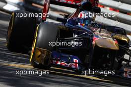 Jean-Eric Vergne (FRA) Scuderia Toro Rosso STR8. 23.05.2013. Formula 1 World Championship, Rd 6, Monaco Grand Prix, Monte Carlo, Monaco, Practice Day.
