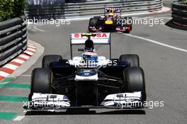 Valtteri Bottas (FIN) Williams FW35. 23.05.2013. Formula 1 World Championship, Rd 6, Monaco Grand Prix, Monte Carlo, Monaco, Practice Day.