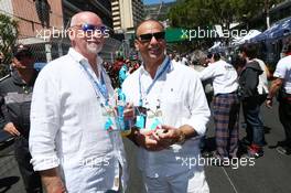 Theo Paphitis (GBR) (Right) Retail Magnate on the grid. 26.05.2013. Formula 1 World Championship, Rd 6, Monaco Grand Prix, Monte Carlo, Monaco, Race Day.