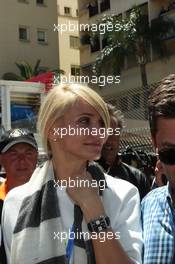 Cameron Diaz (USA) Actress on the grid. 26.05.2013. Formula 1 World Championship, Rd 6, Monaco Grand Prix, Monte Carlo, Monaco, Race Day.