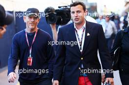 (L to R): Ron Howard (USA) Film Director with Will Buxton (GBR) NBS Sports Network TV Presenter. 26.05.2013. Formula 1 World Championship, Rd 6, Monaco Grand Prix, Monte Carlo, Monaco, Race Day.