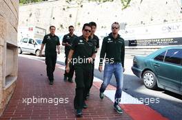Giedo van der Garde (NLD) Caterham F1 Team walks the circuit. 22.05.2013. Formula 1 World Championship, Rd 6, Monaco Grand Prix, Monte Carlo, Monaco, Preparation Day.