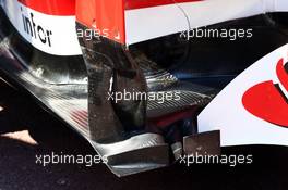 Ferrari F138 sidepod detail. 22.05.2013. Formula 1 World Championship, Rd 6, Monaco Grand Prix, Monte Carlo, Monaco, Preparation Day.