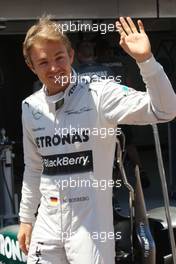 Nico Rosberg (GER) Mercedes AMG F1. 22.05.2013. Formula 1 World Championship, Rd 6, Monaco Grand Prix, Monte Carlo, Monaco, Preparation Day.