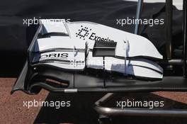 Williams FW35 front wing. 22.05.2013. Formula 1 World Championship, Rd 6, Monaco Grand Prix, Monte Carlo, Monaco, Preparation Day.