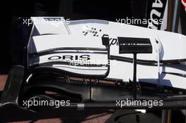 Williams FW35 front wing detail. 22.05.2013. Formula 1 World Championship, Rd 6, Monaco Grand Prix, Monte Carlo, Monaco, Preparation Day.