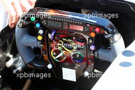 Sahara Force India F1 VJM06 steering wheel. 22.05.2013. Formula 1 World Championship, Rd 6, Monaco Grand Prix, Monte Carlo, Monaco, Preparation Day.