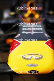 Red Bull Racing RB9 nosecone. 22.05.2013. Formula 1 World Championship, Rd 6, Monaco Grand Prix, Monte Carlo, Monaco, Preparation Day.