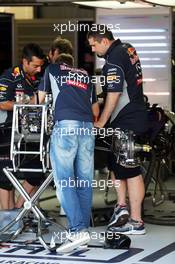 Sebastian Vettel (GER) Red Bull Racing RB9. 22.05.2013. Formula 1 World Championship, Rd 6, Monaco Grand Prix, Monte Carlo, Monaco, Preparation Day.
