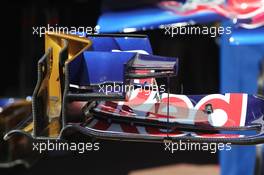 Scuderia Toro Rosso STR8 front wing. 22.05.2013. Formula 1 World Championship, Rd 6, Monaco Grand Prix, Monte Carlo, Monaco, Preparation Day.