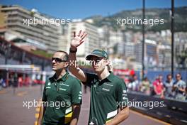 Charles Pic (FRA) Caterham. 22.05.2013. Formula 1 World Championship, Rd 6, Monaco Grand Prix, Monte Carlo, Monaco, Preparation Day.