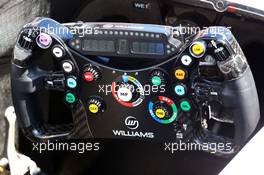 Williams FW35 steering wheel. 22.05.2013. Formula 1 World Championship, Rd 6, Monaco Grand Prix, Monte Carlo, Monaco, Preparation Day.