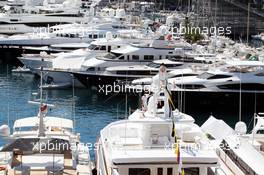 Boats in the harbour. 22.05.2013. Formula 1 World Championship, Rd 6, Monaco Grand Prix, Monte Carlo, Monaco, Preparation Day.