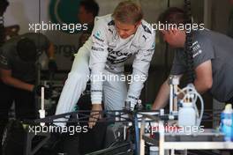 Nico Rosberg (GER) Mercedes AMG F1 W04. 22.05.2013. Formula 1 World Championship, Rd 6, Monaco Grand Prix, Monte Carlo, Monaco, Preparation Day.