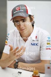 Esteban Gutierrez (MEX) Sauber. 22.05.2013. Formula 1 World Championship, Rd 6, Monaco Grand Prix, Monte Carlo, Monaco, Preparation Day.