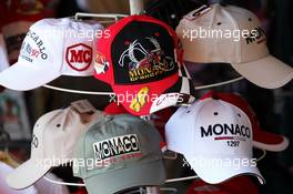 Merchandise for sale. 22.05.2013. Formula 1 World Championship, Rd 6, Monaco Grand Prix, Monte Carlo, Monaco, Preparation Day.