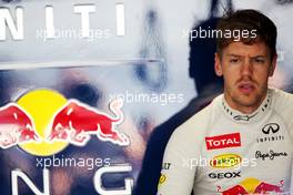 Sebastian Vettel (GER) Red Bull Racing. 22.03.2013. Formula 1 World Championship, Rd 2, Malaysian Grand Prix, Sepang, Malaysia, Friday.