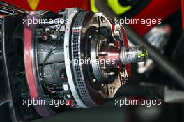 Ferrari F138 brake. 22.03.2013. Formula 1 World Championship, Rd 2, Malaysian Grand Prix, Sepang, Malaysia, Friday.