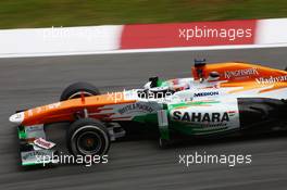 Paul di Resta (GBR) Sahara Force India VJM06. 22.03.2013. Formula 1 World Championship, Rd 2, Malaysian Grand Prix, Sepang, Malaysia, Friday.