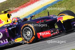 Mark Webber (AUS) Red Bull Racing RB9. 22.03.2013. Formula 1 World Championship, Rd 2, Malaysian Grand Prix, Sepang, Malaysia, Friday.