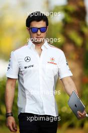 Sergio Perez (MEX) McLaren. 22.03.2013. Formula 1 World Championship, Rd 2, Malaysian Grand Prix, Sepang, Malaysia, Friday.