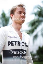 Nico Rosberg (GER) Mercedes AMG F1. 22.03.2013. Formula 1 World Championship, Rd 2, Malaysian Grand Prix, Sepang, Malaysia, Friday.