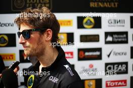 Romain Grosjean (FRA) Lotus F1 Team. 22.03.2013. Formula 1 World Championship, Rd 2, Malaysian Grand Prix, Sepang, Malaysia, Friday.
