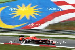 Jules Bianchi (FRA) Marussia F1 Team MR02. 22.03.2013. Formula 1 World Championship, Rd 2, Malaysian Grand Prix, Sepang, Malaysia, Friday.