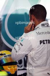 Lewis Hamilton (GBR) Mercedes AMG F1. 22.03.2013. Formula 1 World Championship, Rd 2, Malaysian Grand Prix, Sepang, Malaysia, Friday.
