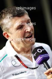 Nick Fry (GBR), the outgoing Mercedes AMG F1 Chief Executive Officer  22.03.2013. Formula 1 World Championship, Rd 2, Malaysian Grand Prix, Sepang, Malaysia, Friday.