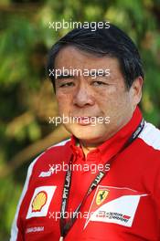 Hirohide Hamashima (JPN) Ferrari Tyre Engineer. 22.03.2013. Formula 1 World Championship, Rd 2, Malaysian Grand Prix, Sepang, Malaysia, Friday.