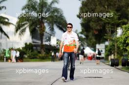 Paul di Resta (GBR) Sahara Force India F1. 22.03.2013. Formula 1 World Championship, Rd 2, Malaysian Grand Prix, Sepang, Malaysia, Friday.